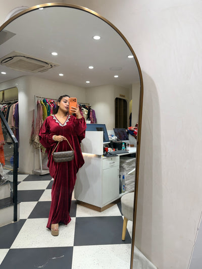 “Niba” - Velvet Dress