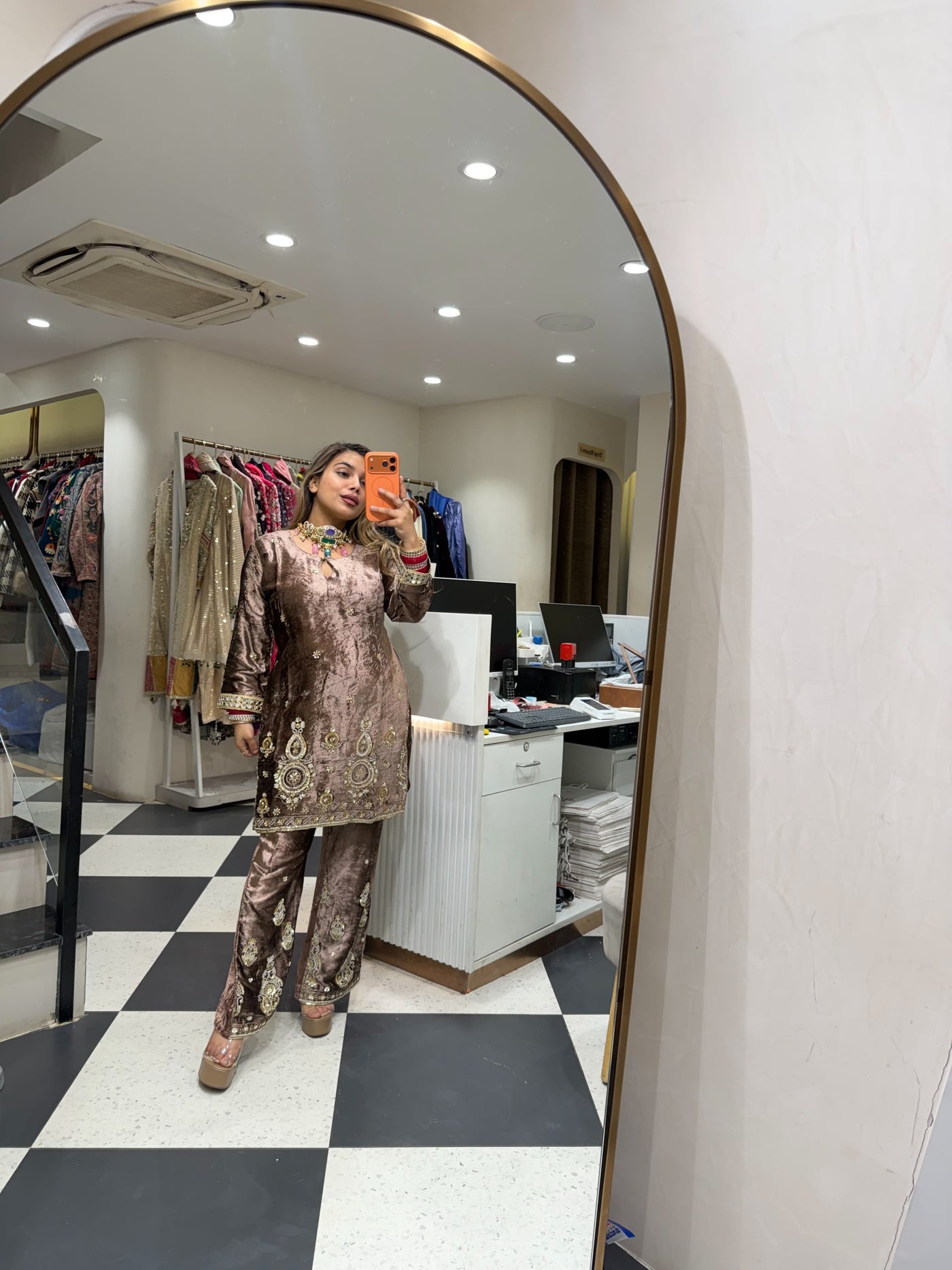 “Sirim” - Velvet Two Piece set