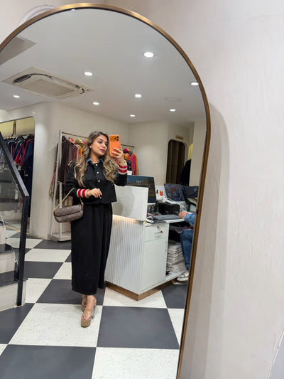 “Joy” - Woollen Two Piece Dress