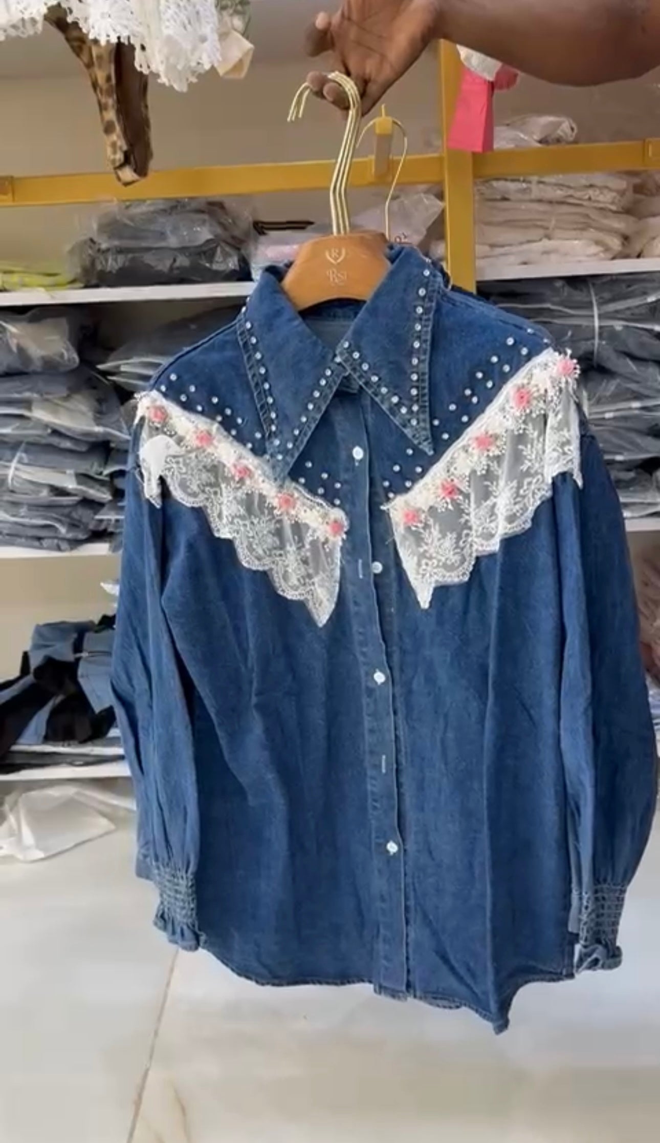 “Jessa” - Denim Shirt