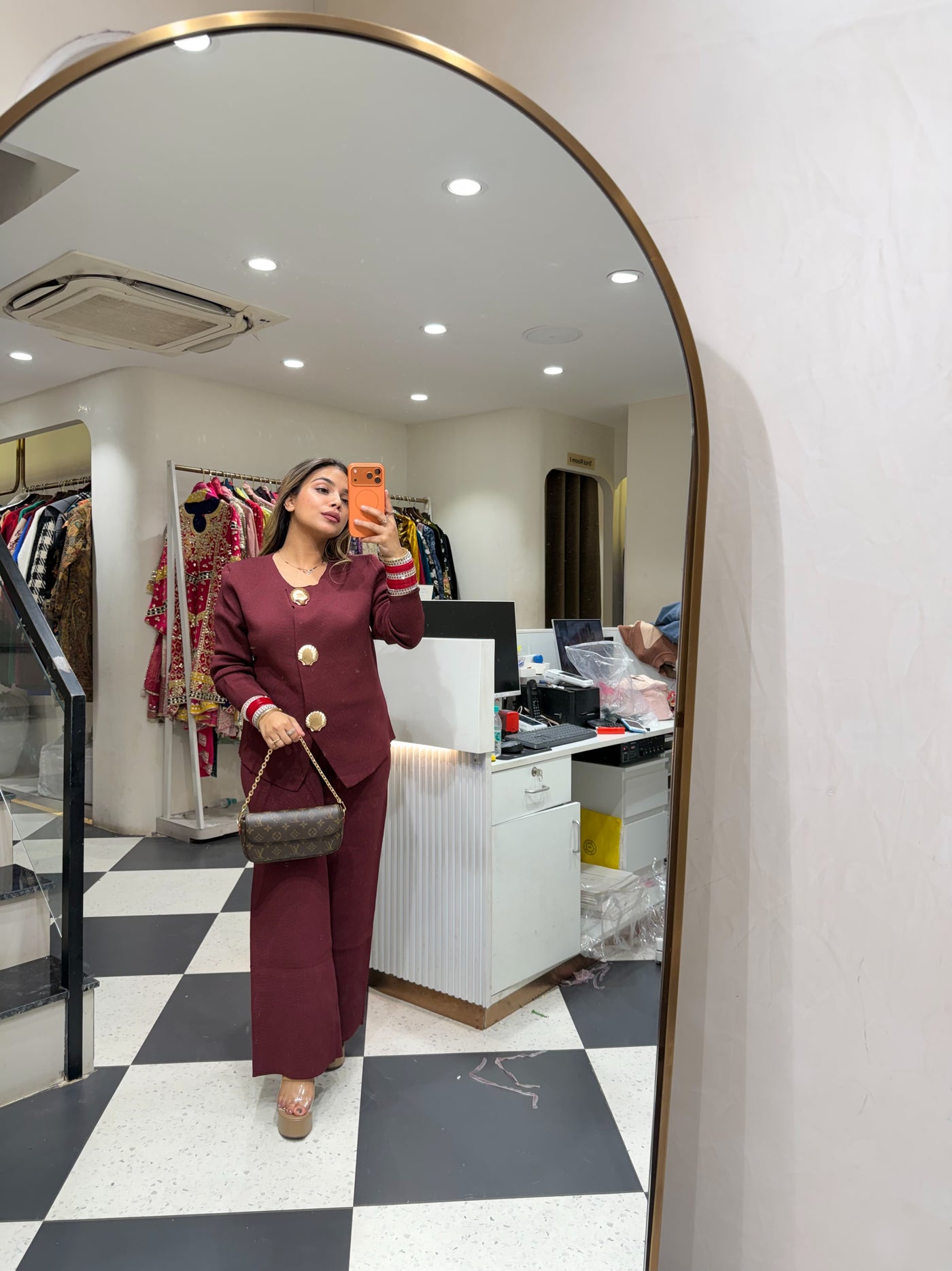 “Ramya” -  Woollen Two Piece set