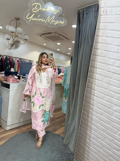 “Pankhuri” - Three Piece set