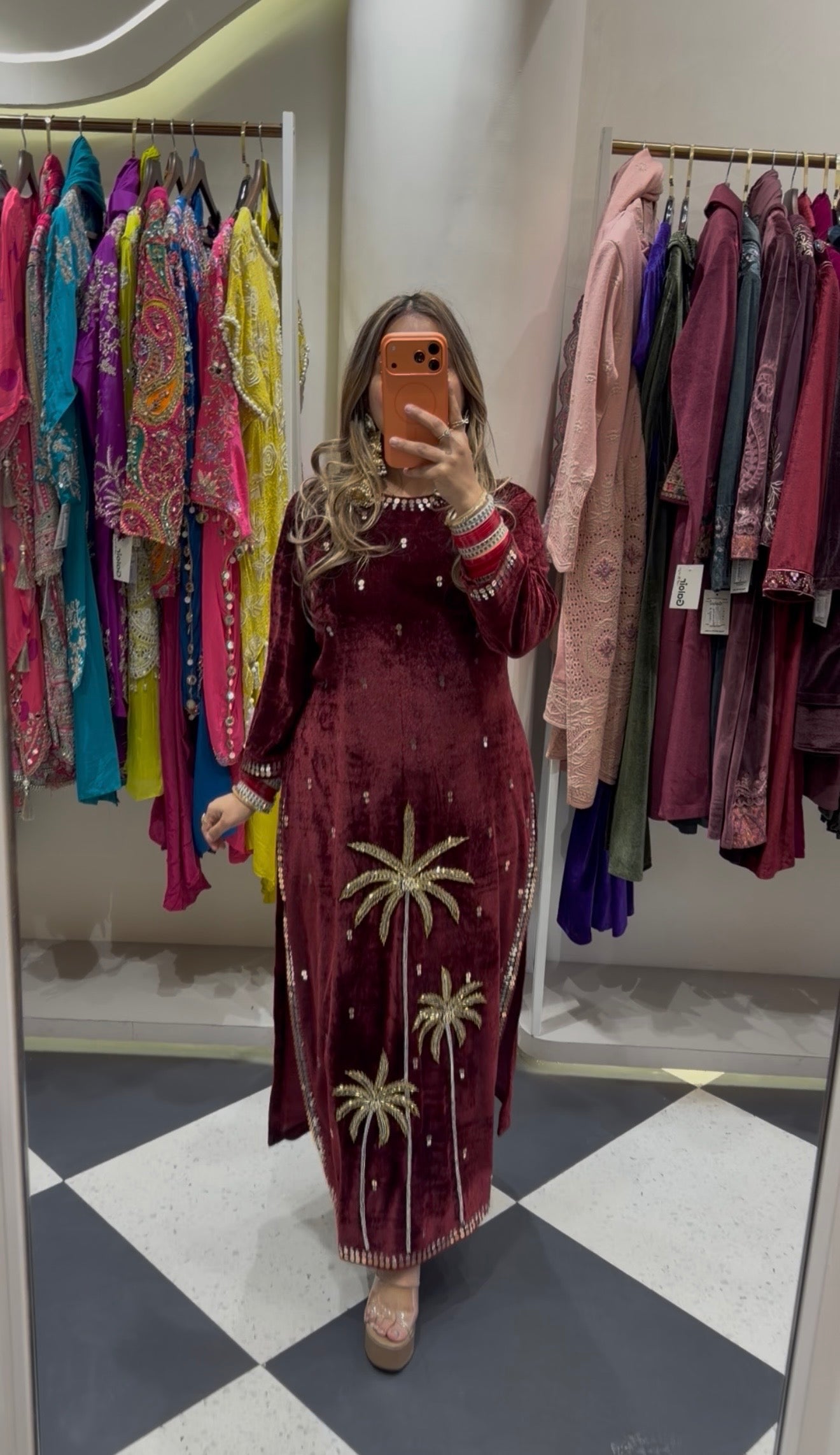 “Balishi” - Velvet Two Piece set