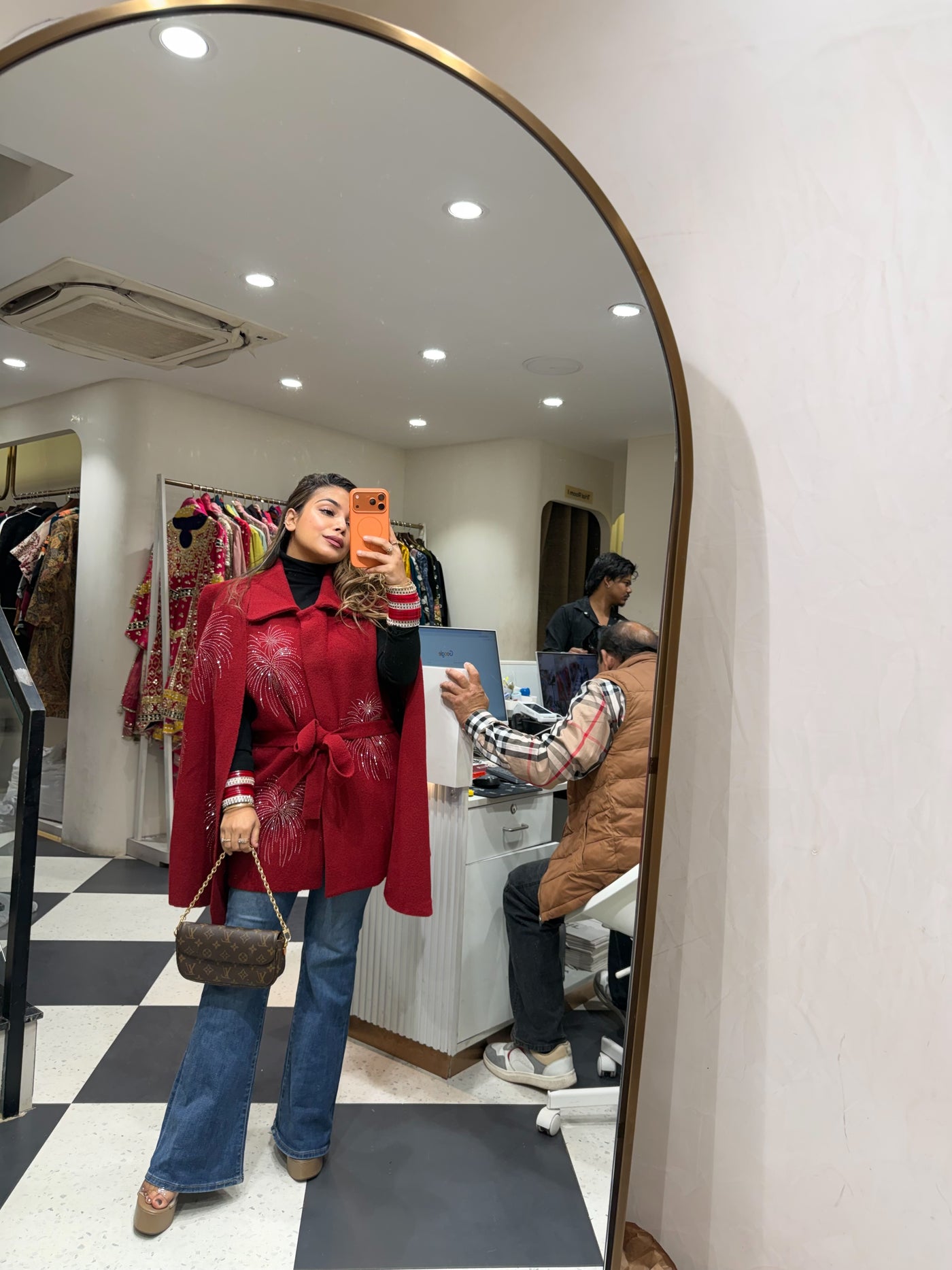 “Bella” -  Woollen Cape