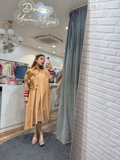 “Flower” - Shirt Dress