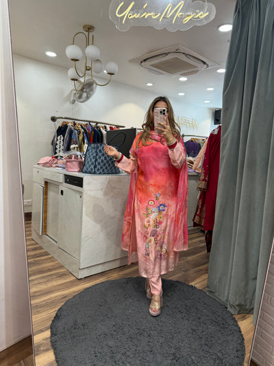 “Pollani” - Crepe Three Piece set