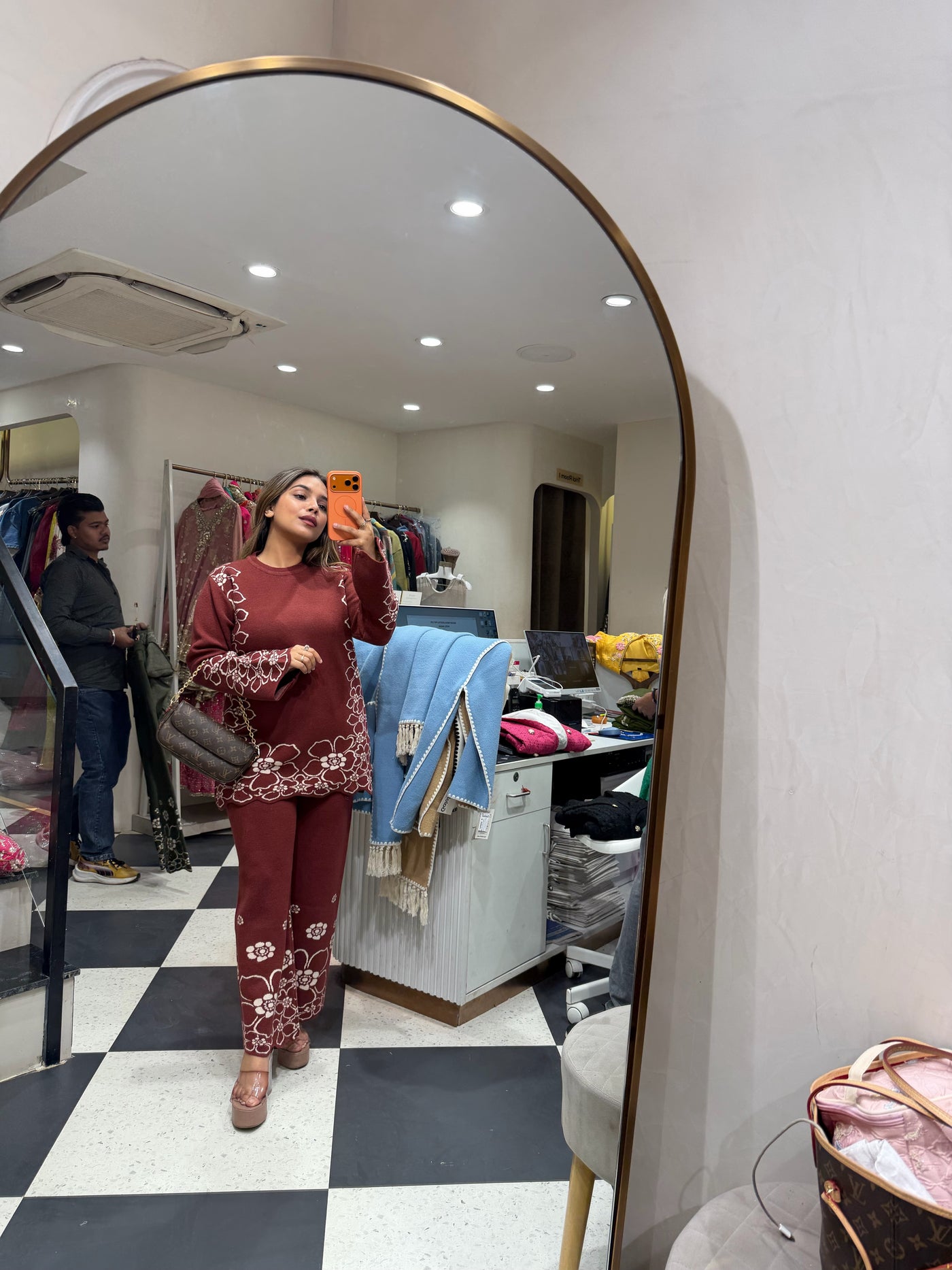 “Finah” - Woollen Two Piece set