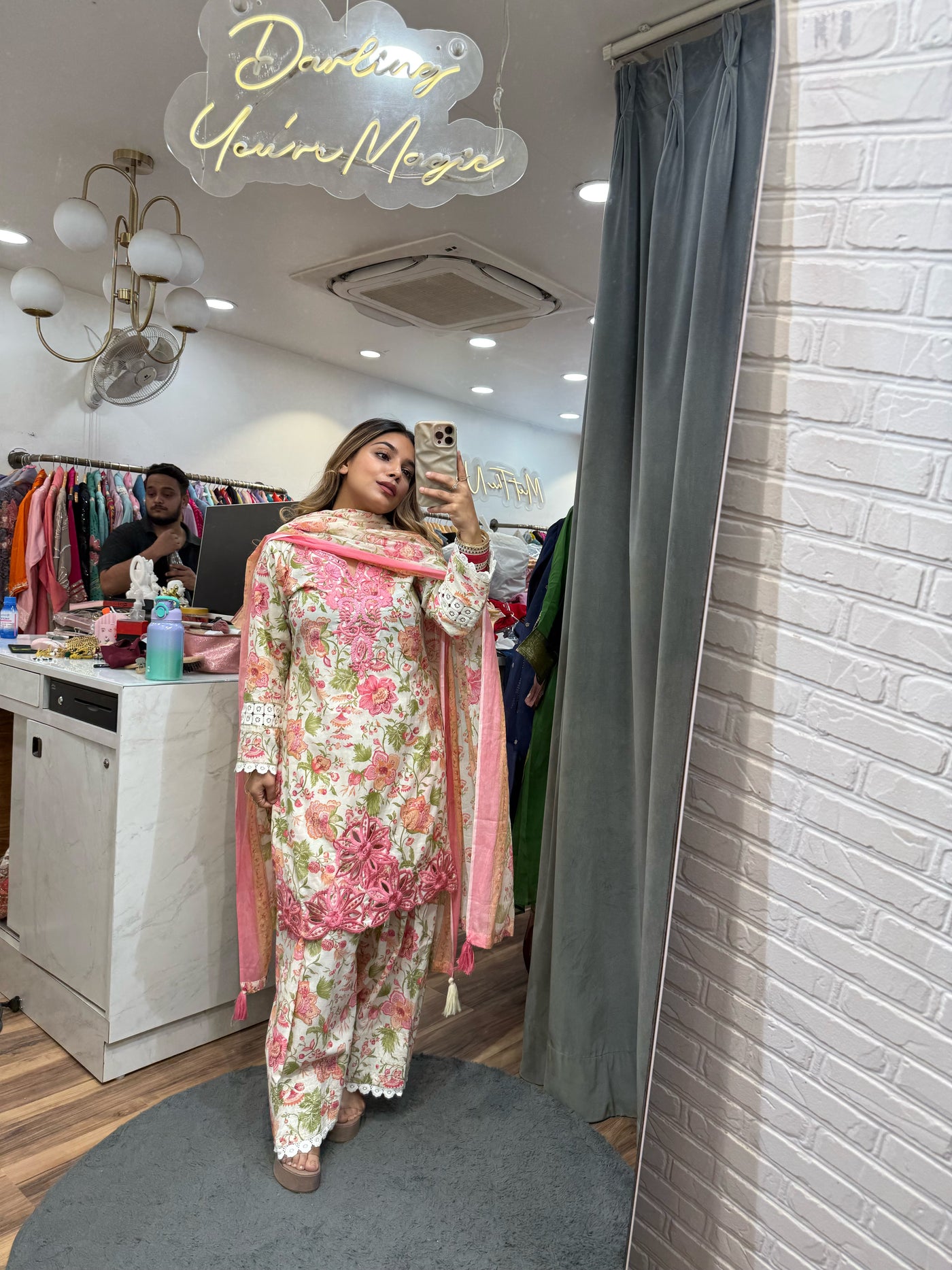 “Harshali” - Three Piece Set