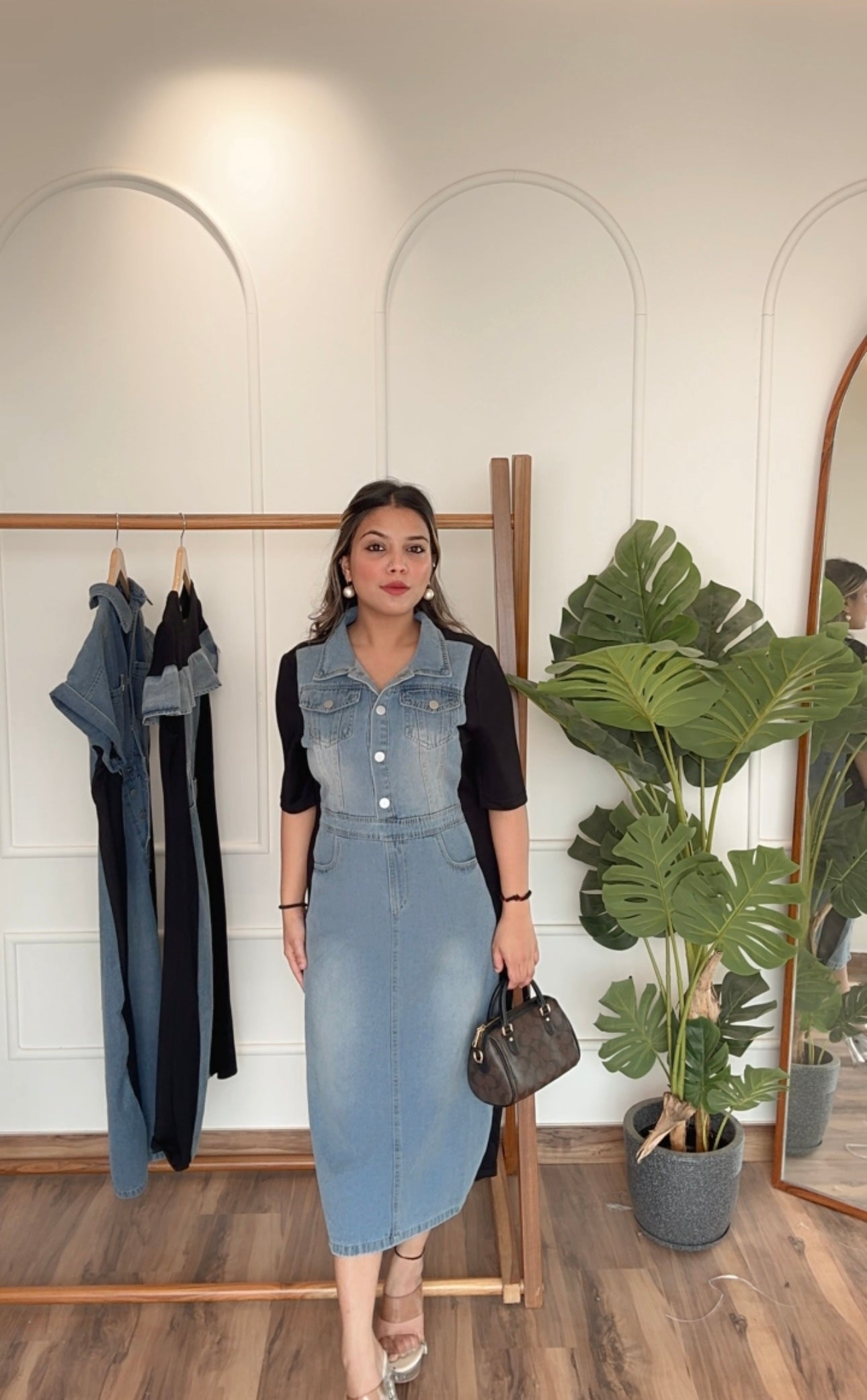 “Aria” - Denim Dress