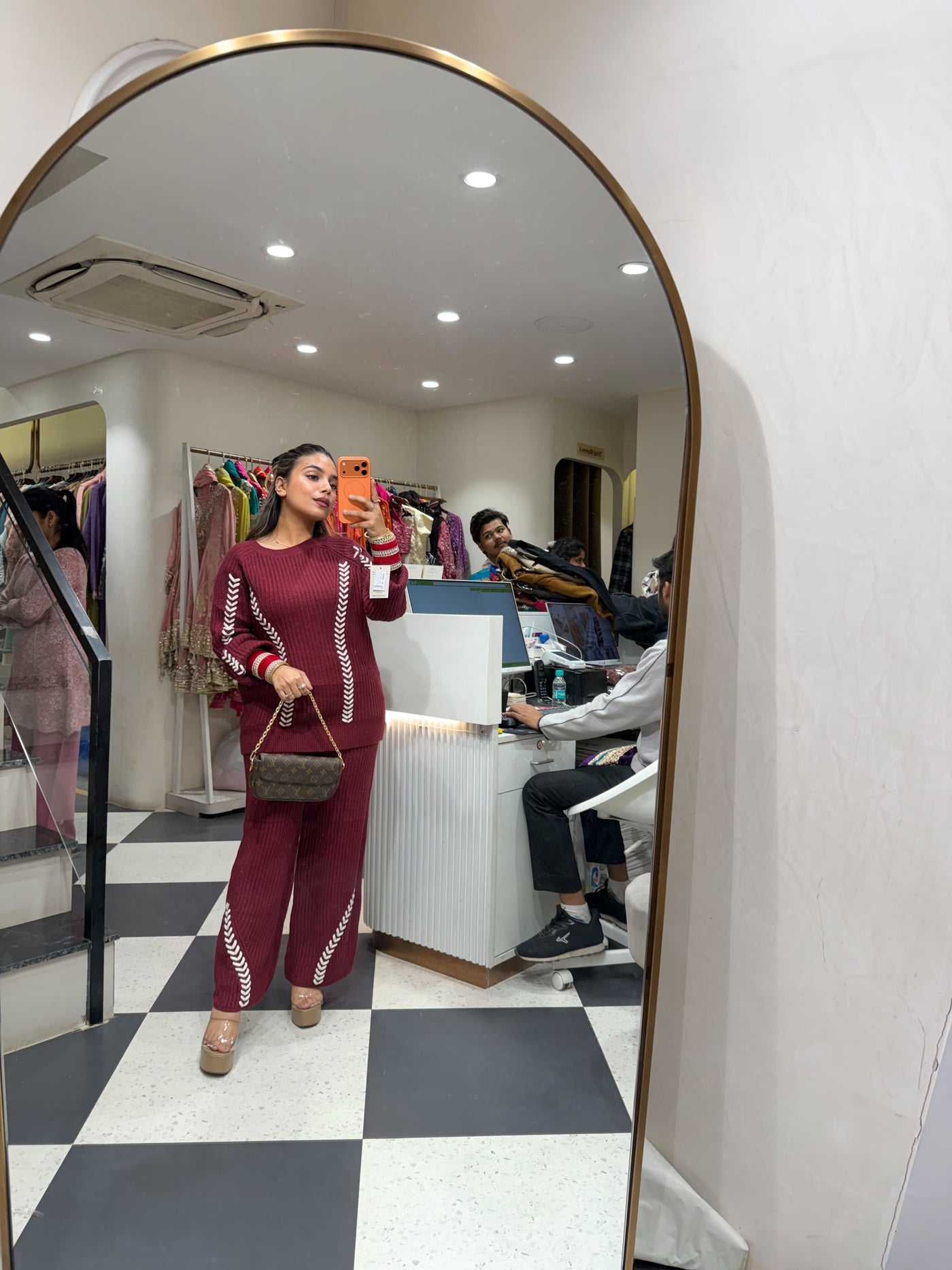 “Gihara” - Premium Woollen Two Piece set