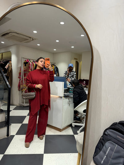 “Dona ” - Woollen Two Piece set