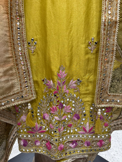 “Mihashi” -   Unstitched Suit