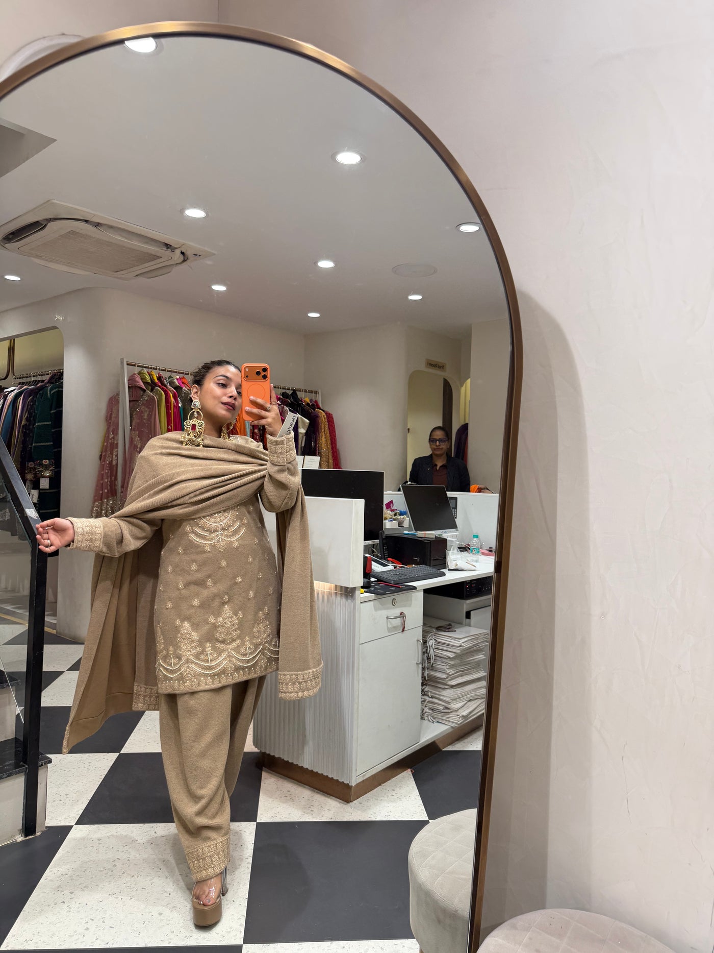 “Mipti” - Woollen Three Piece set