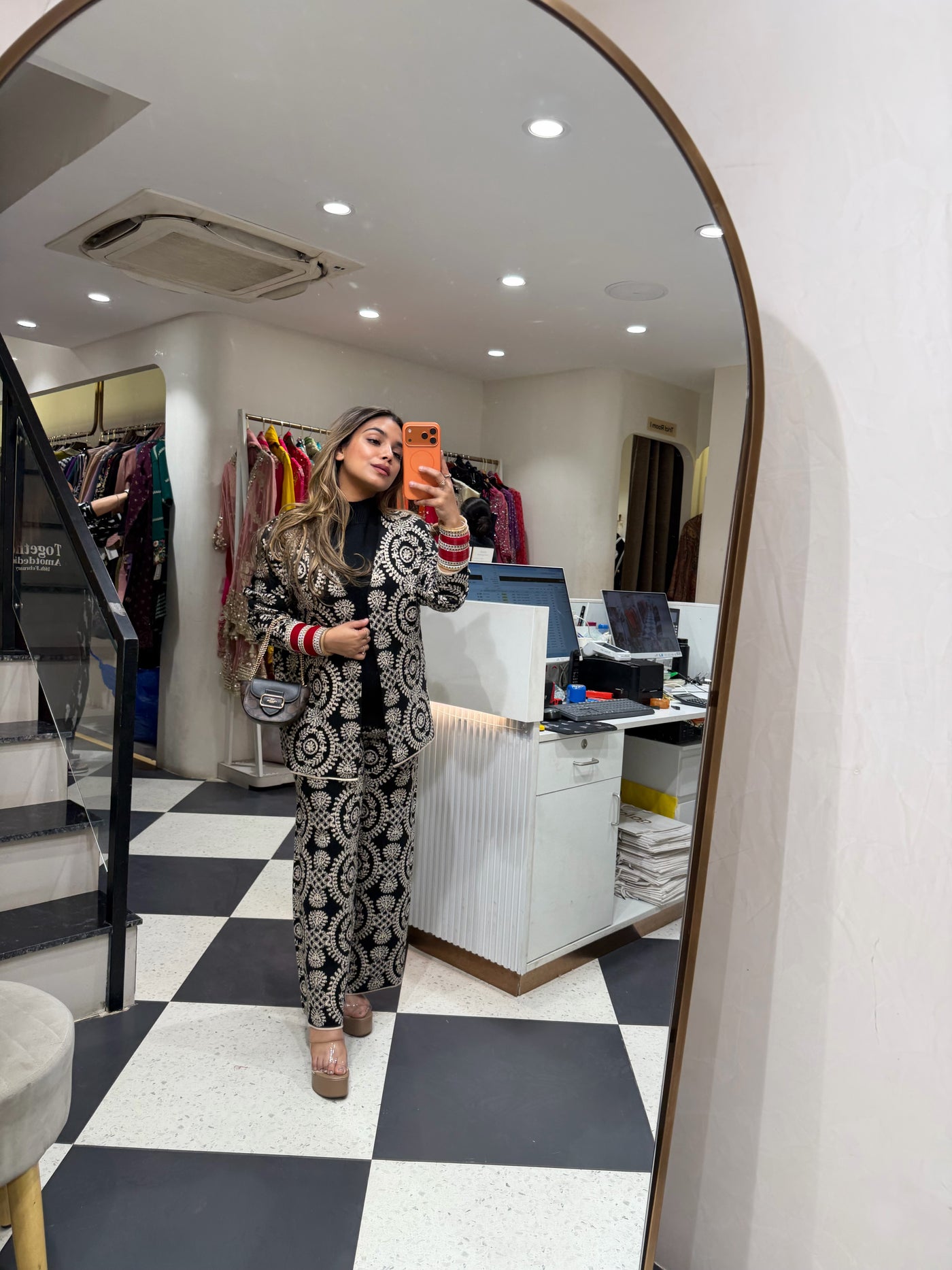 “Ginni” - Woollen Three Piece set