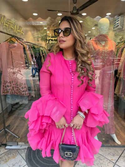 “Romey” -  Ruffled Dress