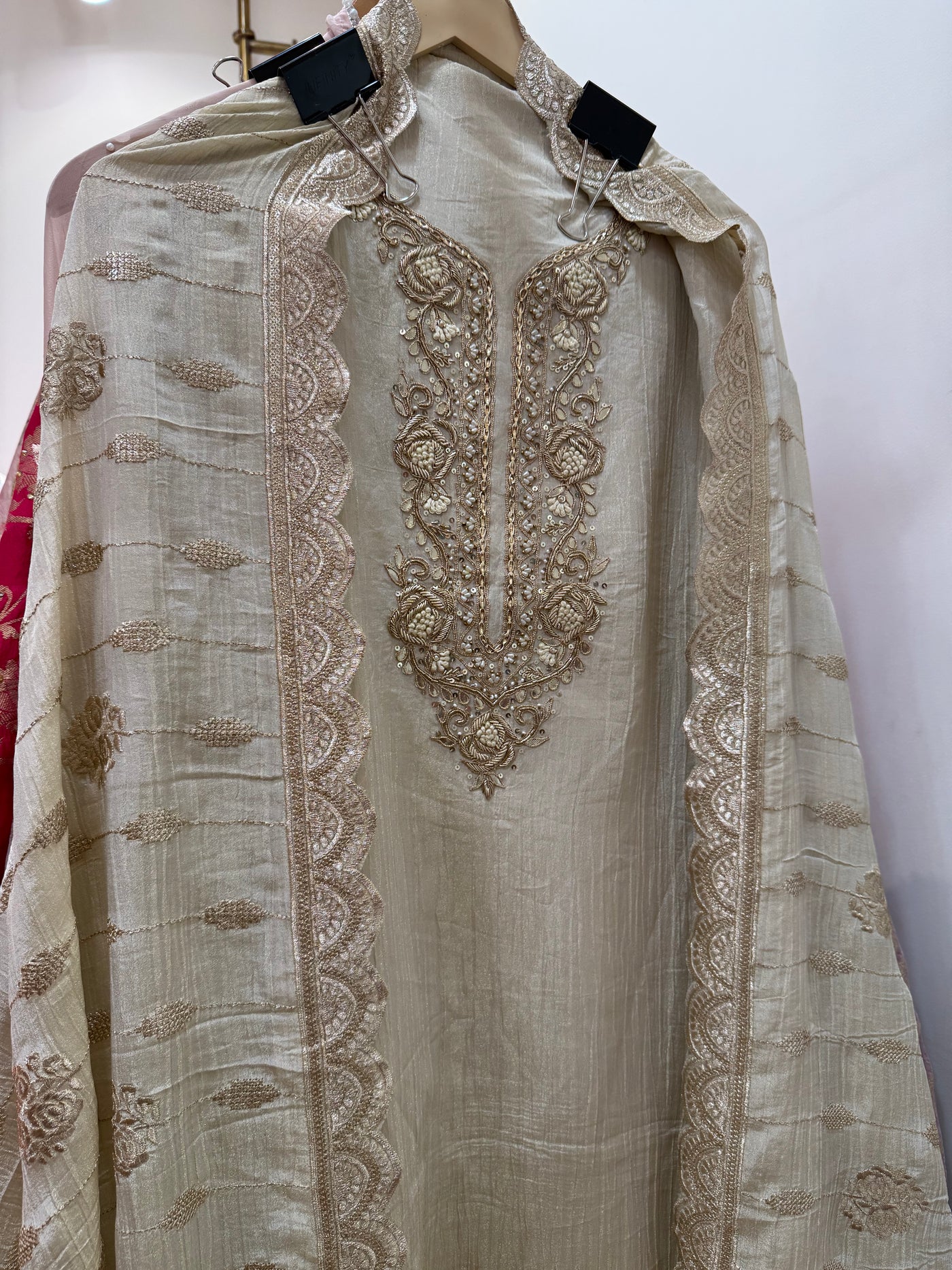 “Nooraniya ” - Unstitched Suit