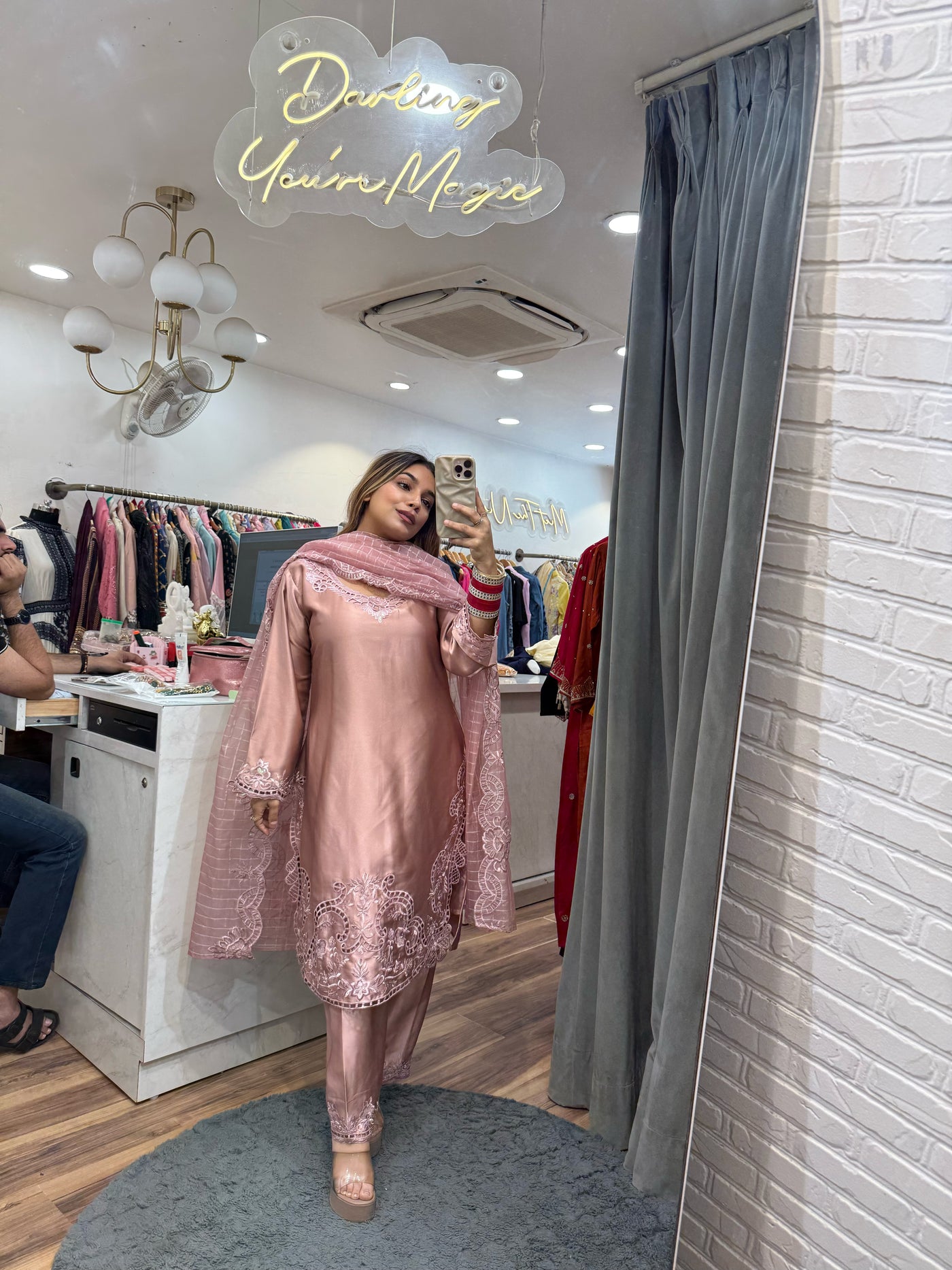 “Shubhra” - Three Piece Set
