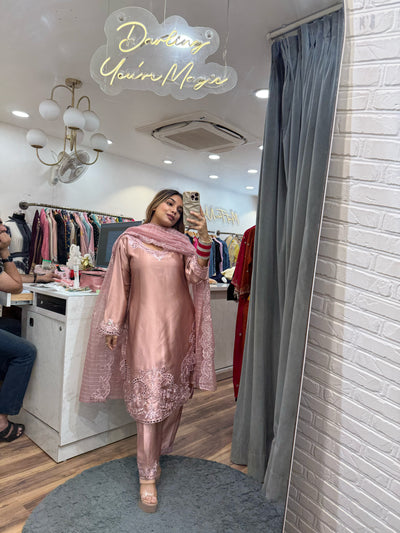 “Shubhra” - Three Piece Set