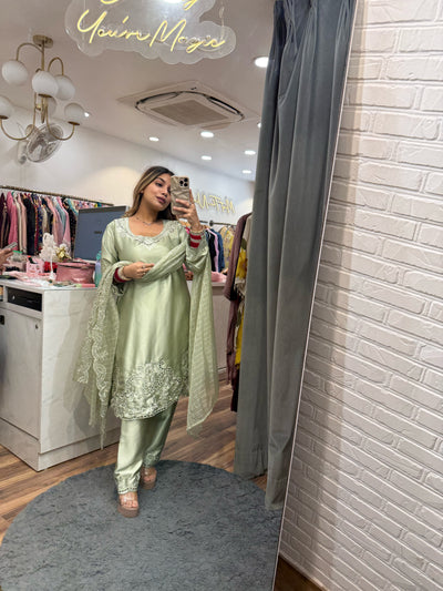 “Shubhra” - Three Piece Set