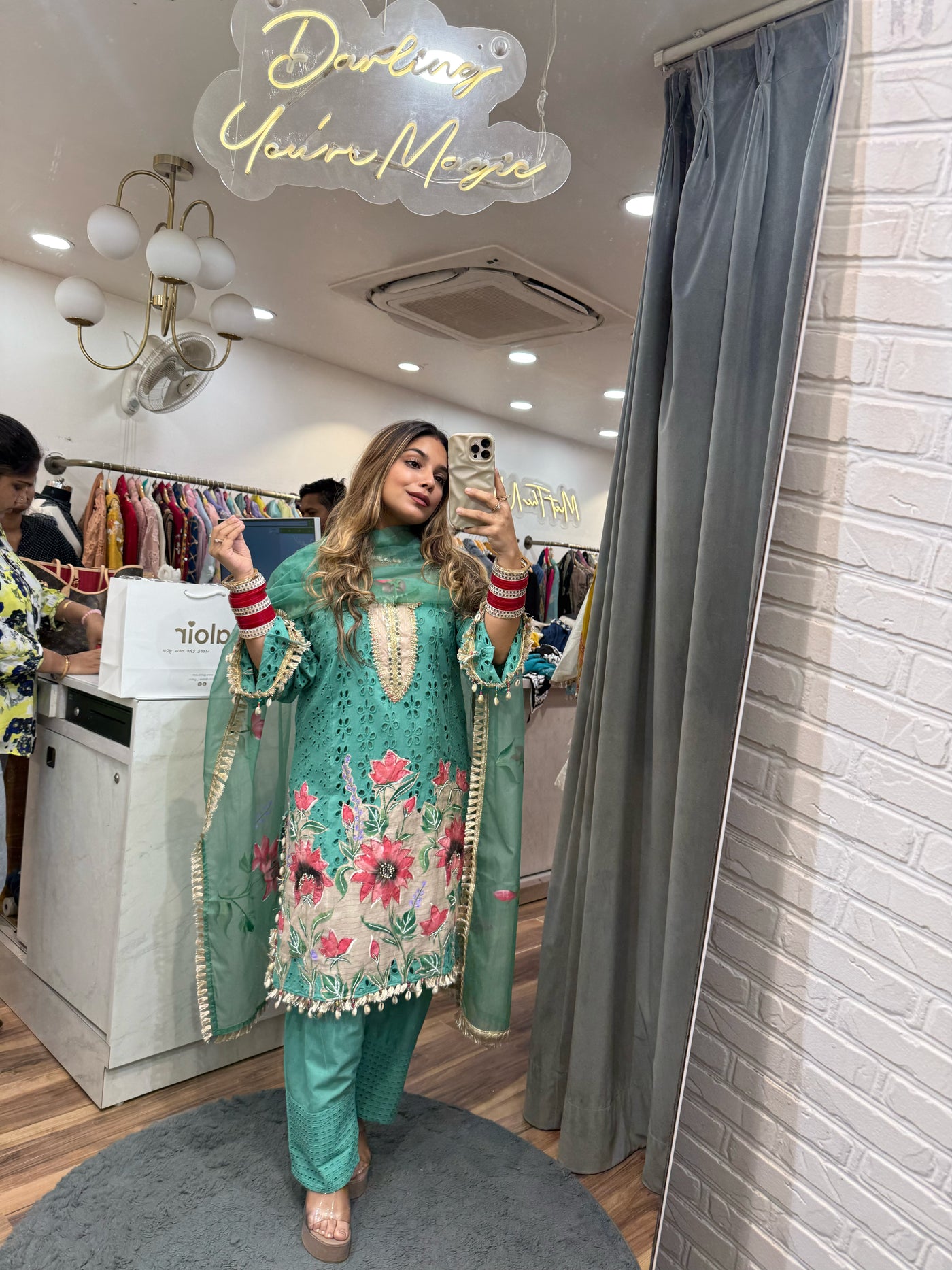 “Naazneen” - Three Piece set