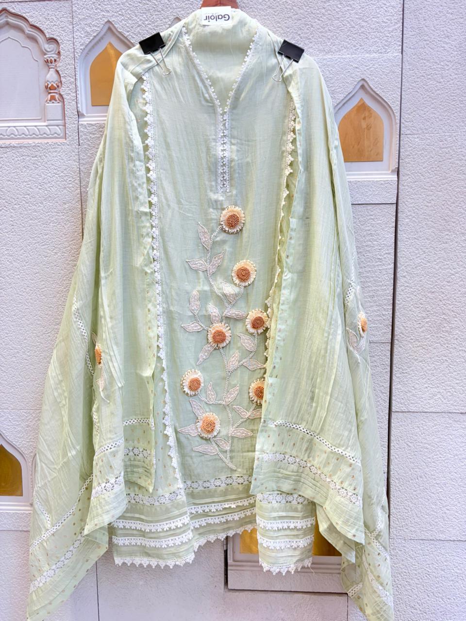 “Aabida” - Unstitched Suit – Galoir