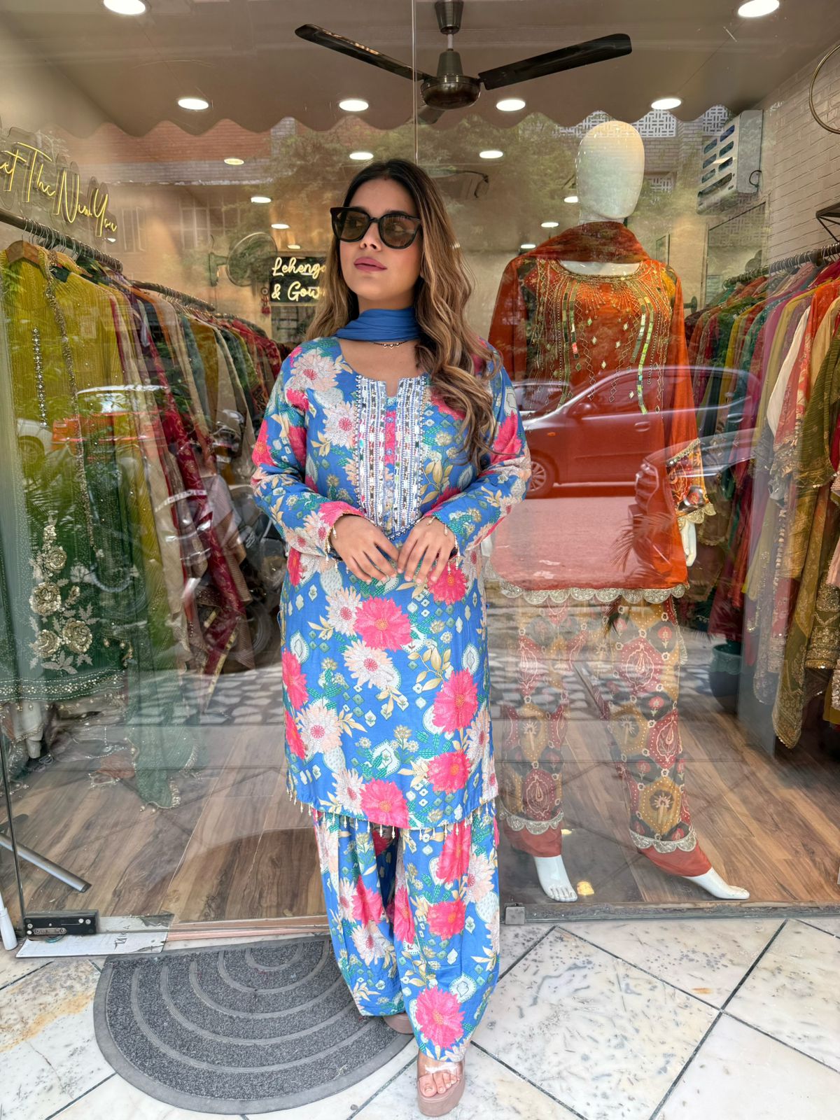 “Phoolkari ” - Three Piece set