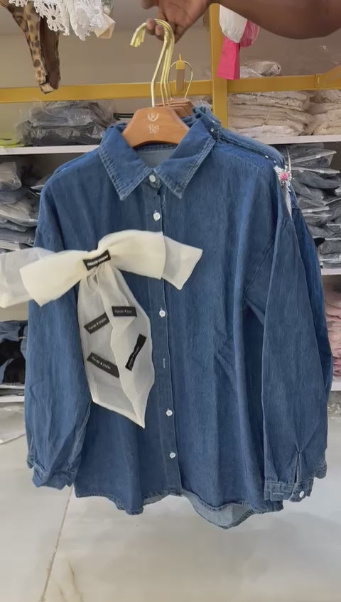 “Tails” - Denim Shirt